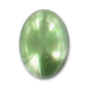 Cabochon en résine nacré 18x13 mm Green x1|raw }}