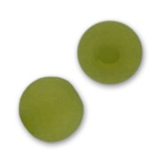 Perles rondes Polaris Dépolies 4 mm Olivine x20