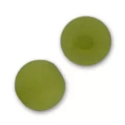 Perles rondes Polaris Dépolies 4 mm Olivine x20