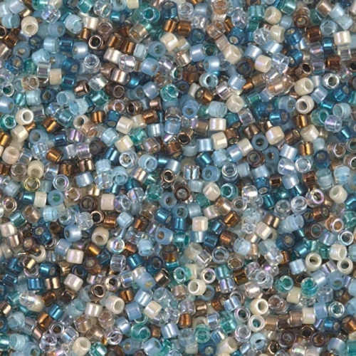 Mix Miyuki Delica 11/0 - Surf and Sand x8g