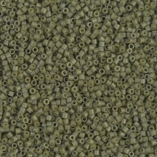 Miyuki Delica 15/0 DBS0391 - Mat Opaque Olive Luster x5g
