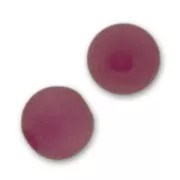 Perles rondes Polaris Dépolies 4 mm Antic Mauve x20