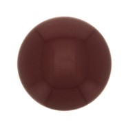 Cabochon rond en résine opaque 12 mm - Lin de vin x1|raw }}