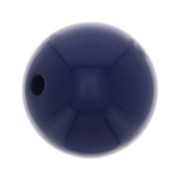 Perle en résine opaque 8 mm - Bleu marine x1|raw }}