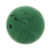 Perle en résine opaque 8 mm - Malachite x1|raw }}