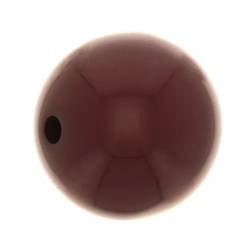 Perle en résine opaque 14 mm - Grenat x1