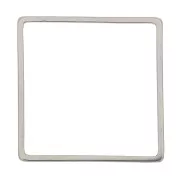 Anneau de montage et tissage carré 20x20 mm - Acier inoxydable 316L x1