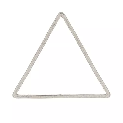 Anneaux de montage et tissage triangle 20x23 mm - Acier inoxydable x1