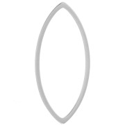 Anneaux de montage et tissage navette 27x12 mm - Acier inoxydable 304L x1|raw }}