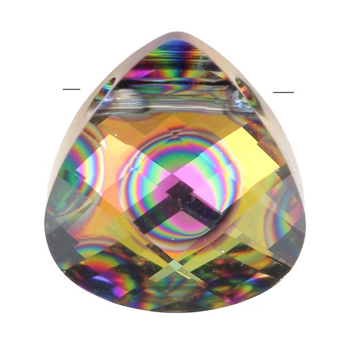 Goutte PureCrystal 6012 15,4x14 mm Peacock Eye x1