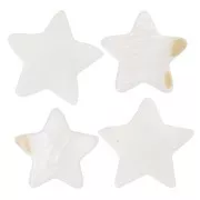Etoiles en nacre 18 mm x4