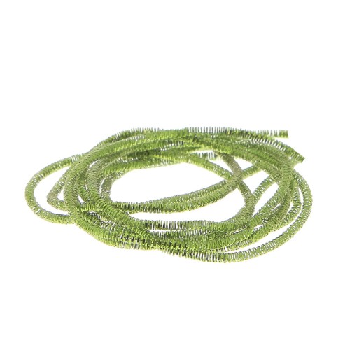 Cannetille frisée pour broderie - broches & bijoux brodés 1 mm - Light Green x5g