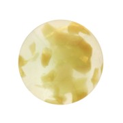 Cabochon rond en acétate 18 mm - Ecaille de tortue - Lichen - Doré x1|raw }}