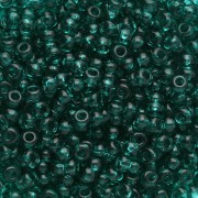 Perles rocailles Preciosa 9/0 2.5 mm - Emerald x20g