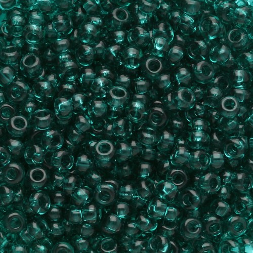 Perles rocailles Preciosa 9/0 2.5 mm - Emerald x20g