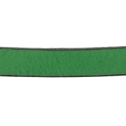Lacet cuir 10 mm Vert sapin x30cm