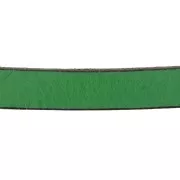 Lacet cuir 10 mm Vert sapin x30cm