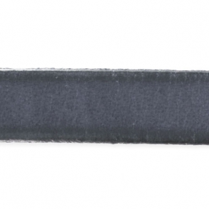 Lacet cuir 10 mm Gris x30cm