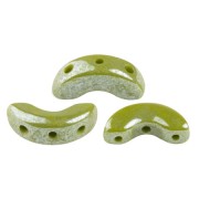 Arcos® par Puca® 5x10 mm - Opaque Green Luster x10g|raw }}