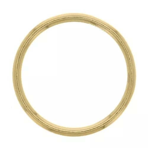 Bague fine anneau lisse - Taille 52 - Gold filled (or laminé) x1