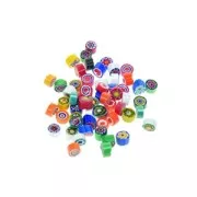 Assortiment de millefiori Murano 3/4 mm Opaque x 50g