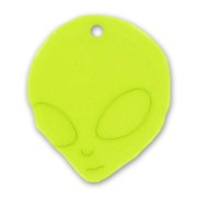 Pendentif Alien 32x28 mm Anis x1