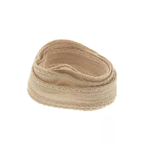 Ruban de soie 10 mm - Nude x85cm