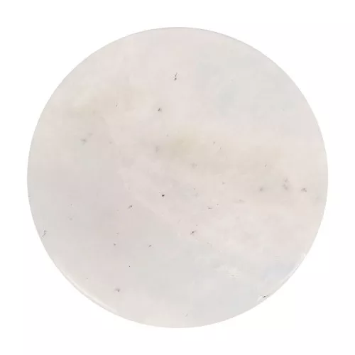 Cabochon rond plat 20 mm - Pierre de lune x1