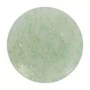 Cabochon rond plat 20 mm - Aventurine x1