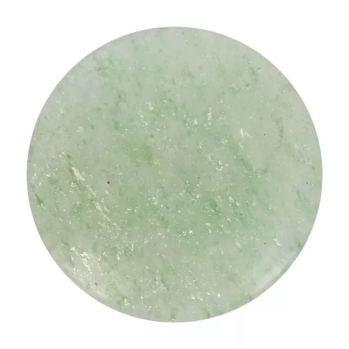 Cabochon rond plat 20 mm - Aventurine x1