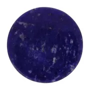 Cabochon rond plat 20 mm - Lapis lazuli x1