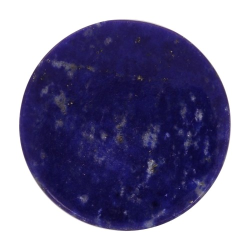 Cabochon rond plat 20 mm - Lapis lazuli x1