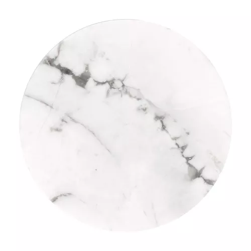 Cabochon rond plat 20 mm - Howlite x1