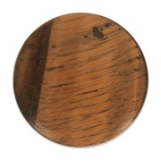 Cabochon rond plat 20 mm - Oeil de tigre x1|raw }}