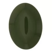 Cabochon ovale en résine opaque 18x13 mm - Olive x1