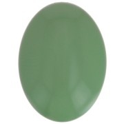 Cabochon ovale en résine opaque 18x13 mm - Vert x1|raw }}