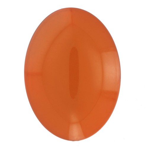 Cabochon ovale en résine 18x13 mm - Ambre x1