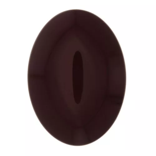 Cabochon ovale en résine opaque 25x18 mm - Grenat x1