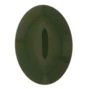 Cabochon ovale en résine opaque 25x18 mm - Olive x1|raw }}