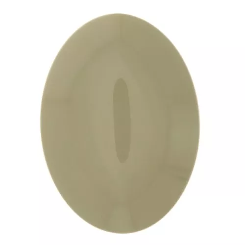 Cabochon ovale en résine opaque 25x18 mm - Vert de gris x1