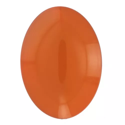 Cabochon ovale en résine 25x18 mm - Ambre x1