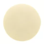 Cabochon rond 14 mm en résine opaque - Ecru x1