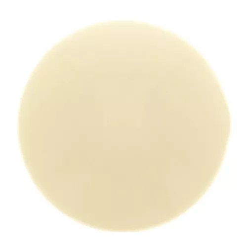 Cabochon rond 14 mm en résine opaque - Ecru x1