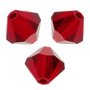 Perles toupies Preciosa - Rondelle Bead 4 mm - Light Siam x30|raw }}