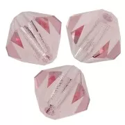 Perles toupies Preciosa - Rondelle Bead 4 mm - Light Rose x30