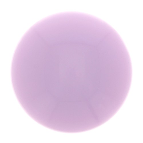 Cabochon rond 14 mm en résine opaque - Lavande x1