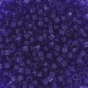 Miyuki Delica 11/0 DB0785 - Dyed Semi Mat Transparent Cobalt x8g