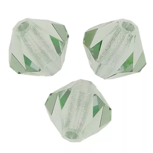 Perles toupies Preciosa - Rondelle Bead 4 mm - Chrysolite x30