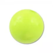 Perle en résine opaque 10 mm Vert Anis x1