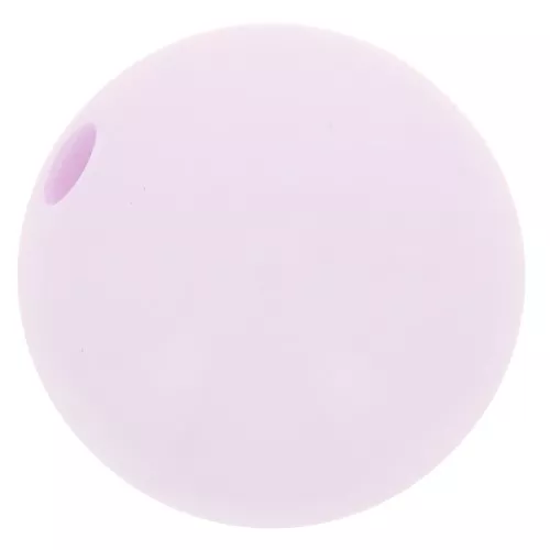Perle en résine opaque 10 mm Lilas x1